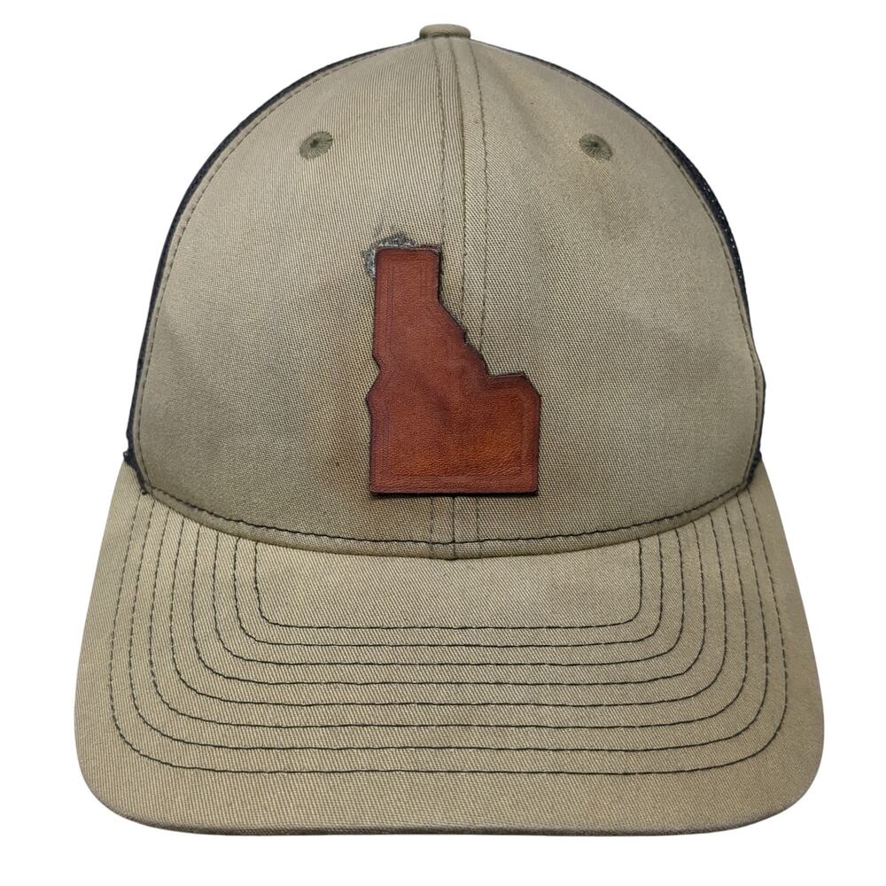 Cda Idaho Snapback Mesh Back Trucker Hat Green One Size Richardson